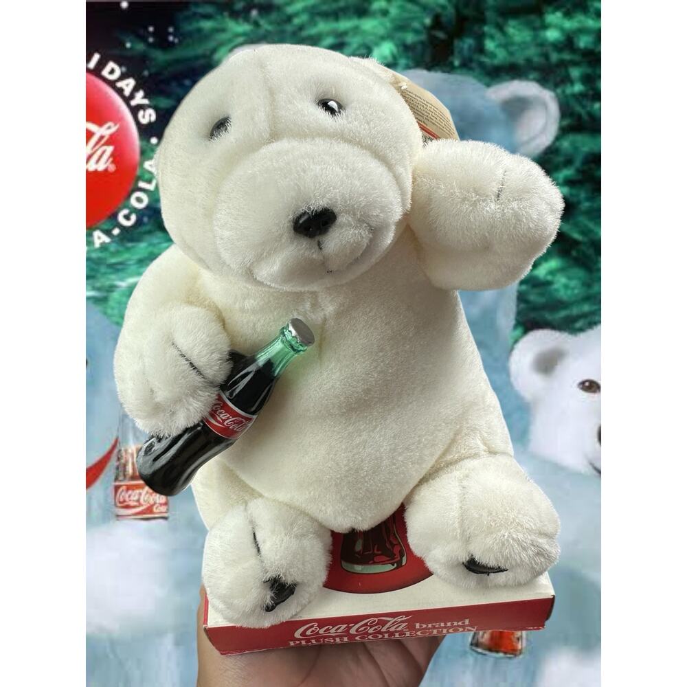 1997 Coca Cola Bear with Tag and original package